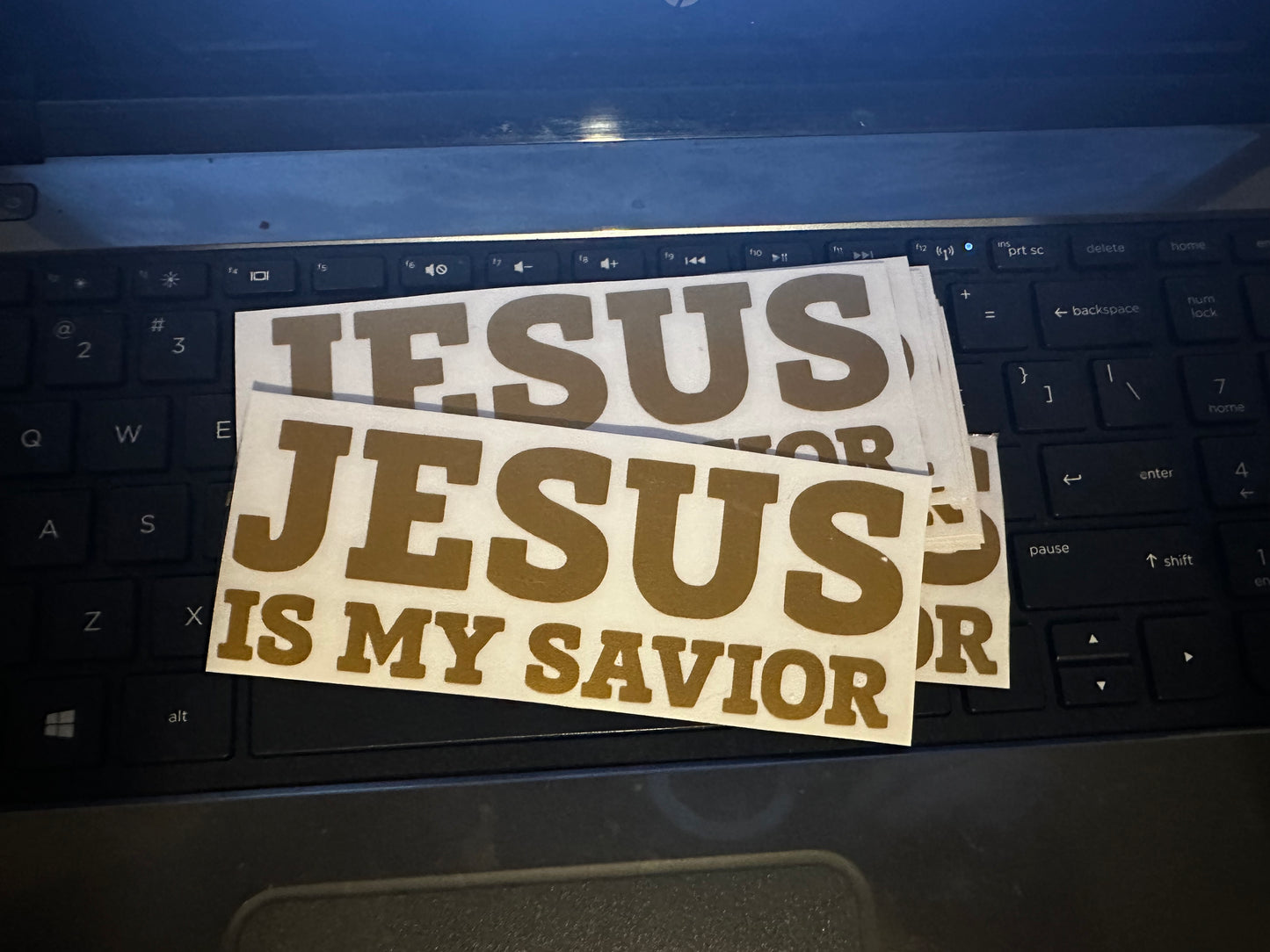 5” Jesus is my Savior decal