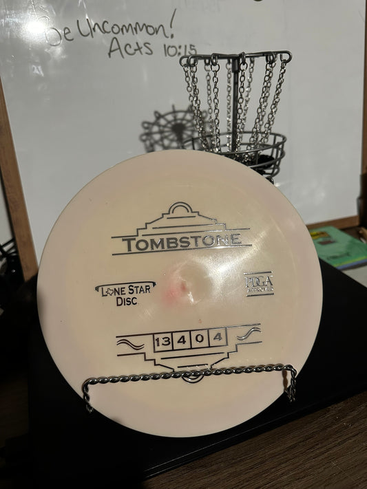 Lone Star discs tombstone