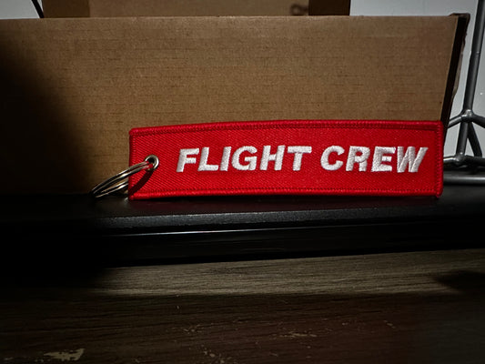 Flight Crew - Bag tag/Zipper pull/ Lanyard/ key chain